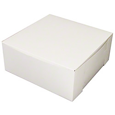 BOXit Lock Corner 1 Pc. Bakery Box - 12in x 12in x 6in