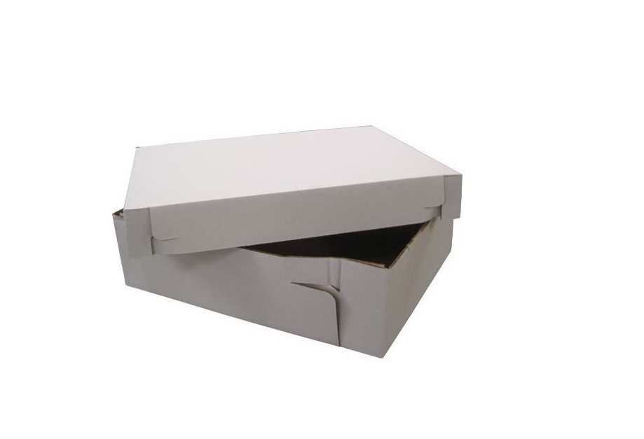 BOXit Lock Corner 2 Pc. Bakery Box - 17in x 11in x 3in