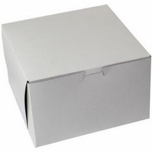 BOXit Lock Corner 1 Pc. Bakery Box - 8in x 8in x 5in