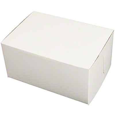 BOXit Lock Corner 1 Pc. Bakery Box - 9in x 5in x 4in