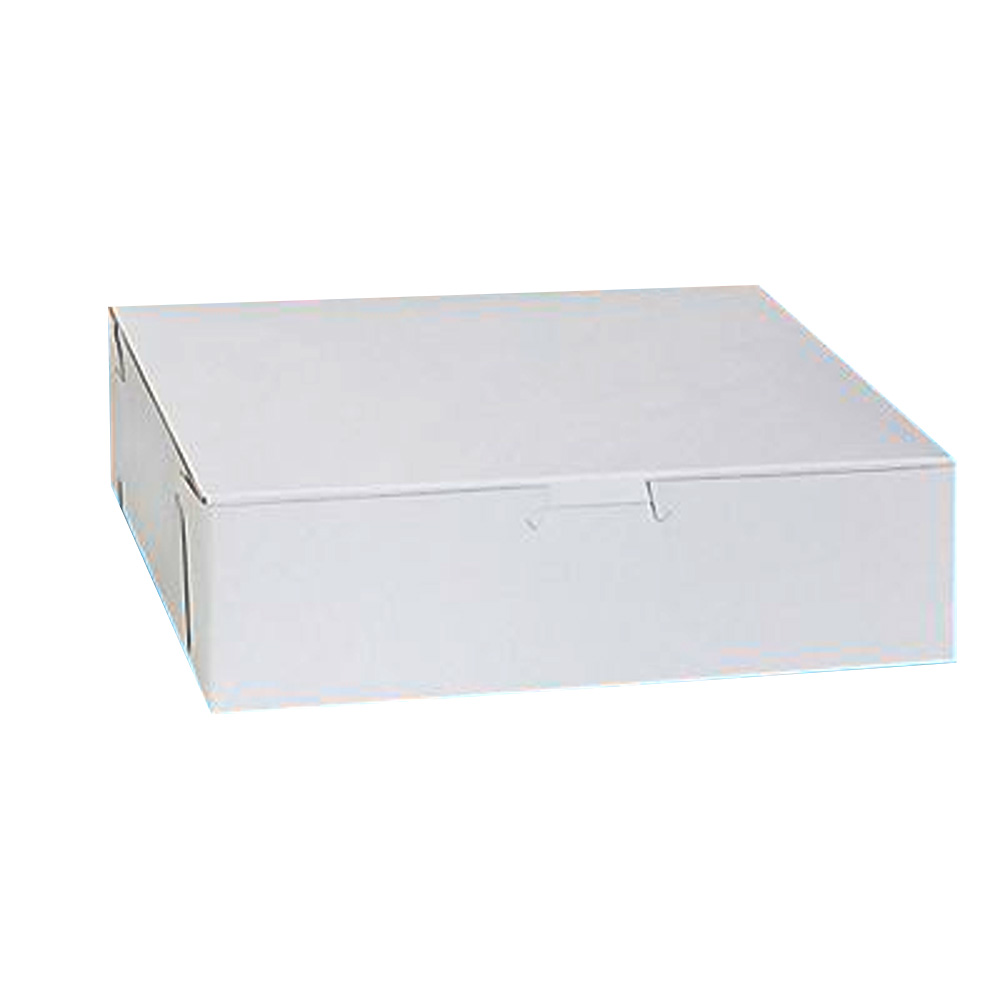 BOXit Lock Corner 1 Pc. Bakery Box - 9in x 9in x 3in