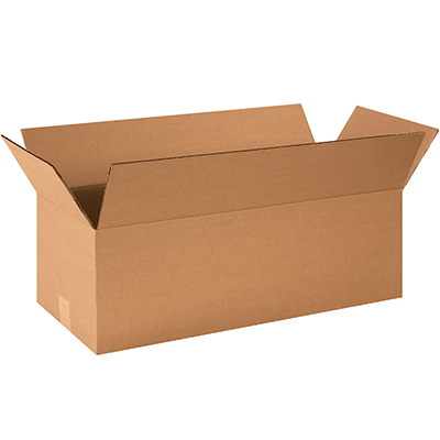 Corrugated Boxes - 24" x 10" x 8", 32ECT, 25/Bundle