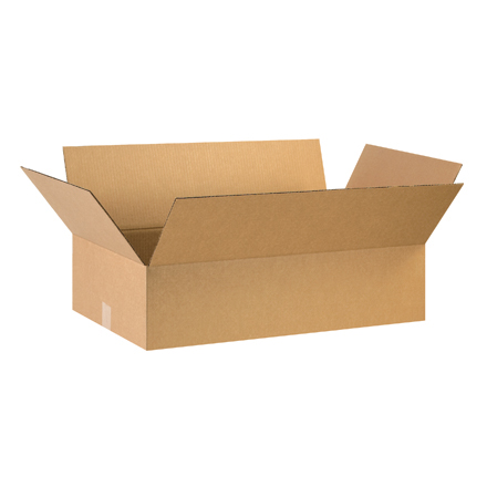 28" x 18" x 8" Flat Corrugated Boxes 15/bundle