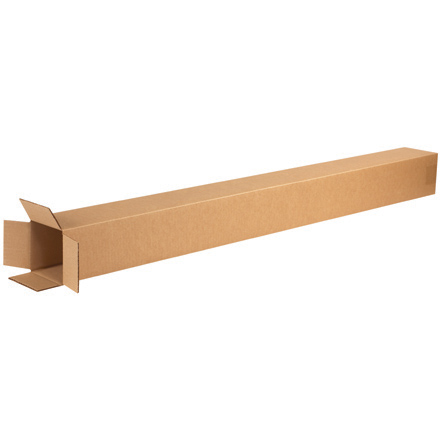 4 x 4 x 46" Tall Corrugated Boxes 25/bundle