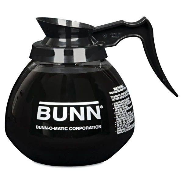 BUNN® 12-Cup Glass Decanter for BUNN Coffee Makers 1EA