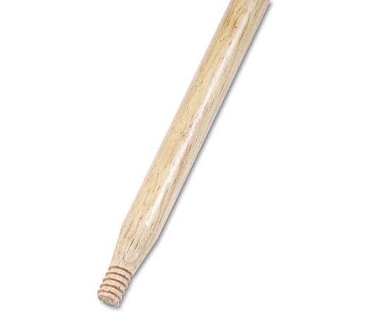 Boardwalk® Heavy-Duty Threaded End Hardwood Broom Handle