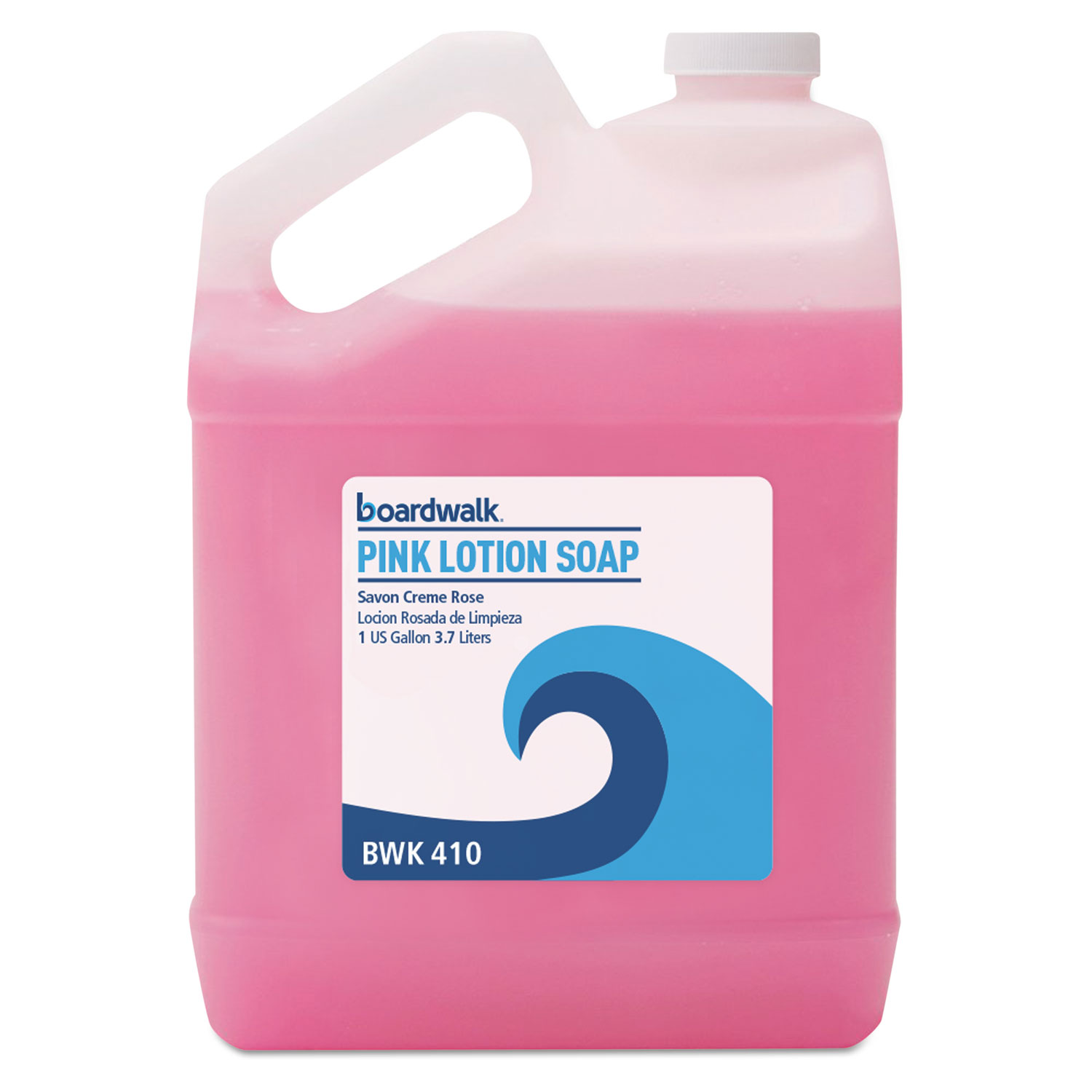 Mild Cleansing Pink Lotion Soap - Floral Scent, 1 Gallon, 4/Case