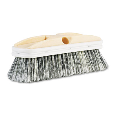 Polystyrene Vehicle Brush with Vinyl Bumper - 10in