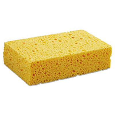 Medium Cellulose Sponge - 3.5" x 6.25", Yellow, 24/Case