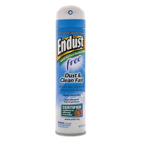 Endust Free Hypo-Allergenic Dusting and Cleaning Spray 10 oz Aerosol 6/case