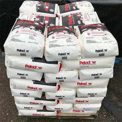 25°F Peladow 50 Lb Pail Calcium Chloride Pellets Effective to 25°F Peladow 50 Lb Pail Calcium Chloride Pellets Effective to