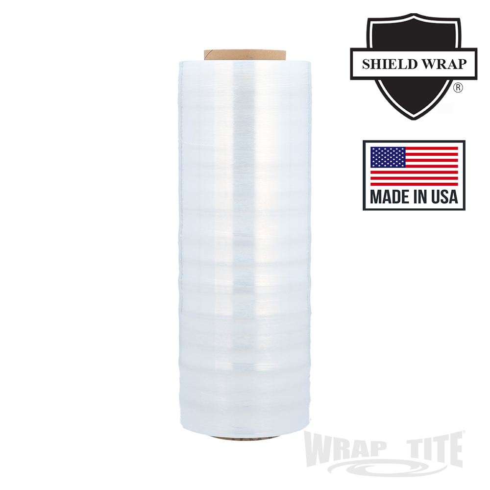16" x 1500' 65GA Clear Hand Stretch Cast Film 4/case