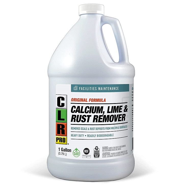 CLR PRO Calcium, Lime and Rust Remover 1 Gallon Bottle 4/case
