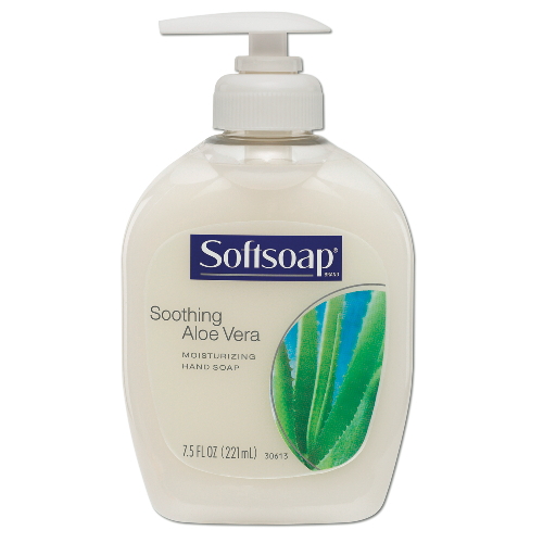 Softsoap® Moisturizing Liquid Hand Soap With Aloe, 7.5oz Pump Bottle 6/case