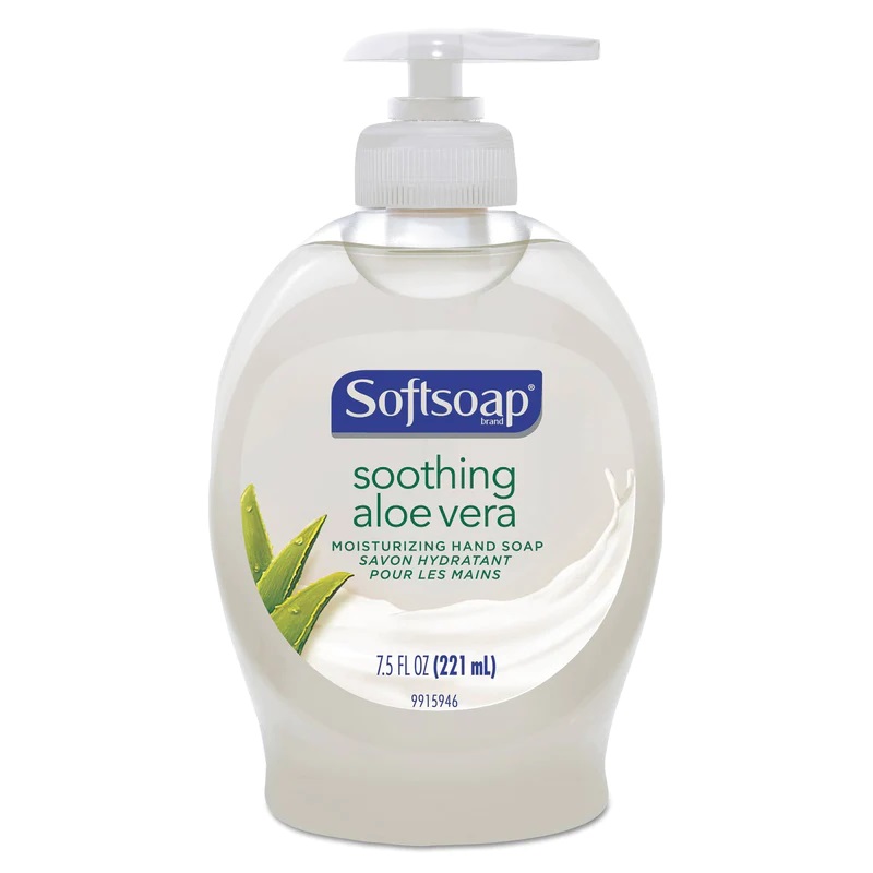 Softsoap 7.5 oz Moisturizing Hand Soap Aloe 6/case