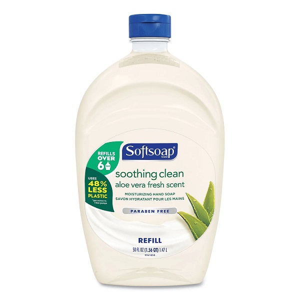 Softsoap 50 oz Hand Soap Refill With Aloe 6/case