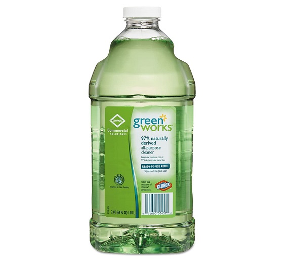 Green Works 00457 All-Purpose and Multi-Surface Cleaner Original 64oz Refill