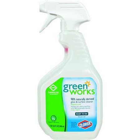 Green Works® Glass & Surface Cleaner - 32oz 12/case