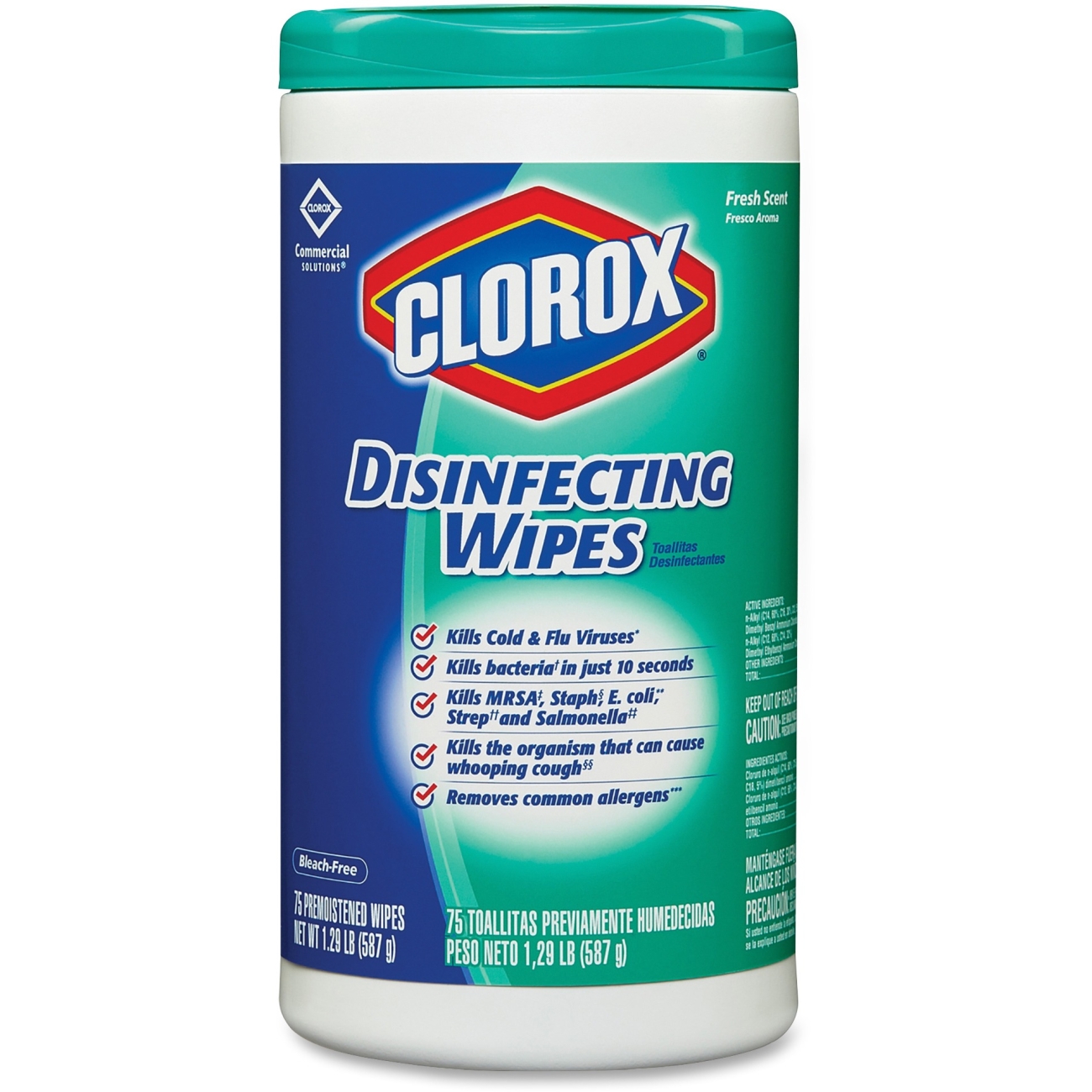 Clorox Disinfecting Wipes Fresh Scent 6 Canisters