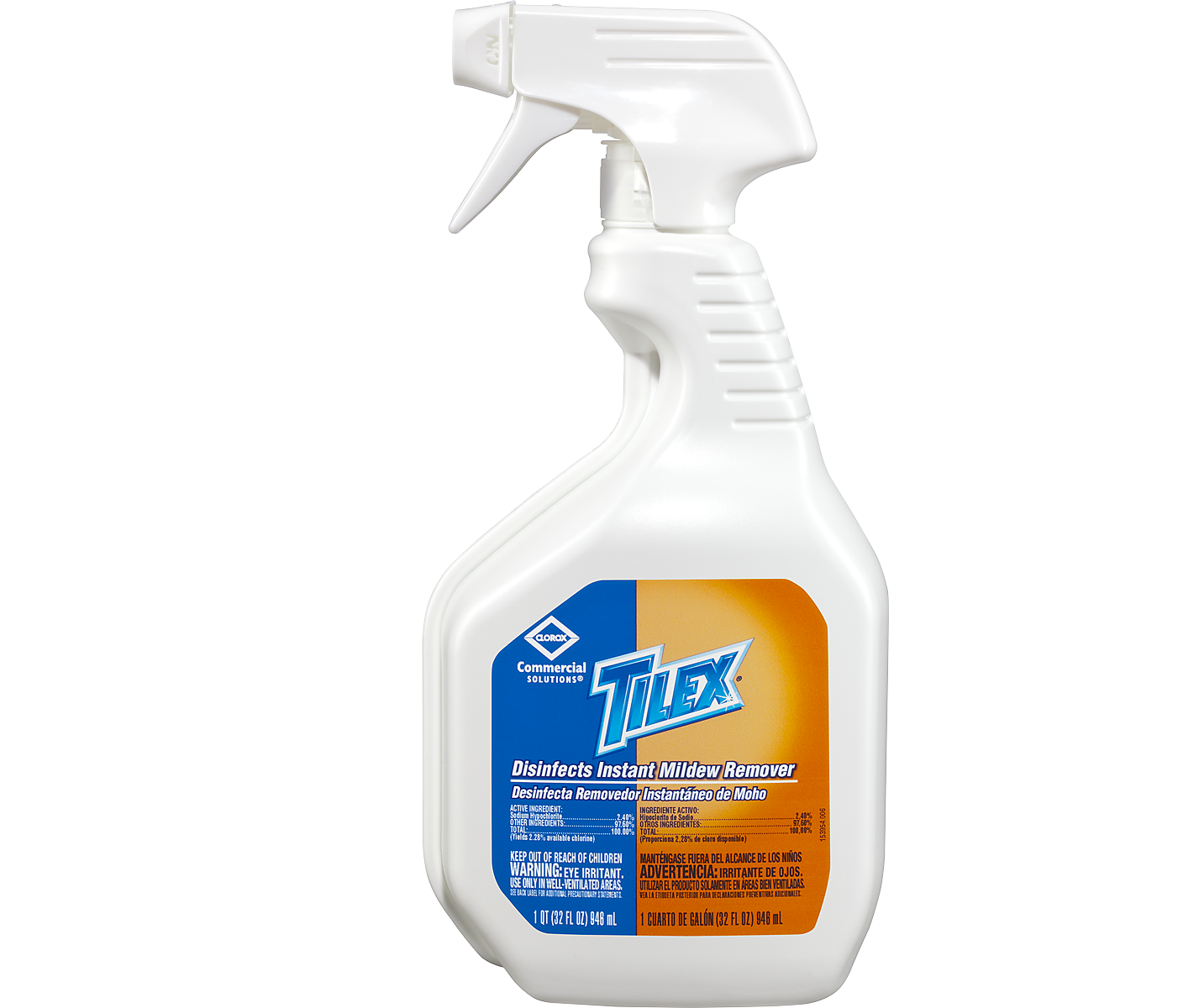 Clorox® Tilex® Instant Mildew Remover - 32 oz, Spray Bottle, 9/Case
