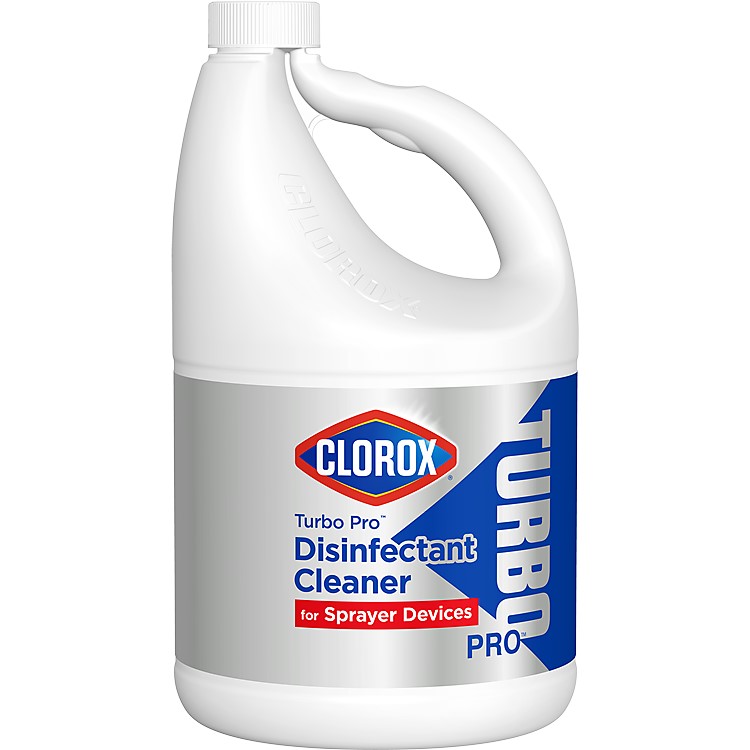 Clorox® 60091 Turbo Pro™ Disinfectant Cleaner for Sprayer Devices 121 oz 3/case