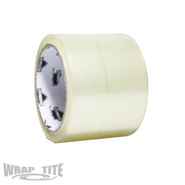 72mm x 50m 1.75 mil Clear Acrylic Carton-Sealing Tape 24 rolls/case