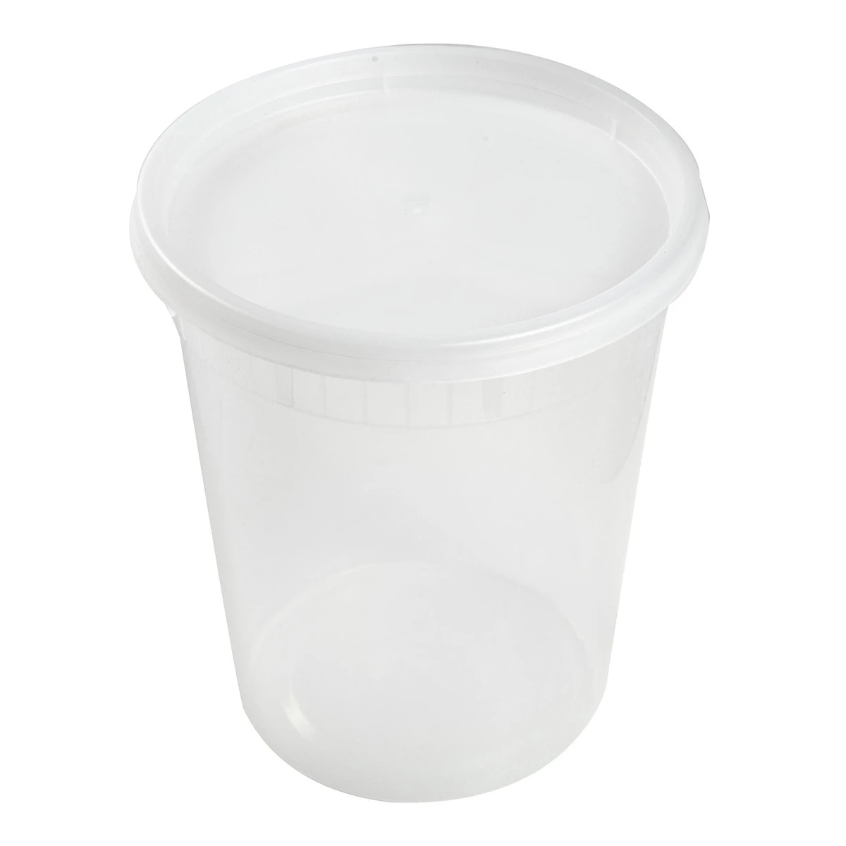 32 oz Clear Deli Container Combo With Lid 240/case