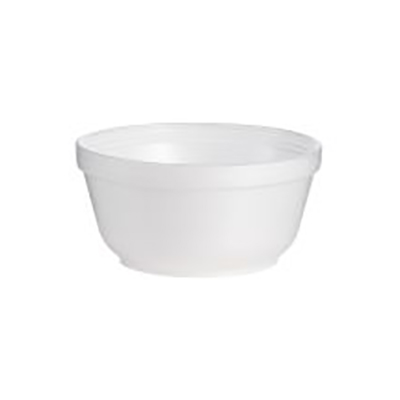 Dart 8B20 8 oz White Foam Bowls