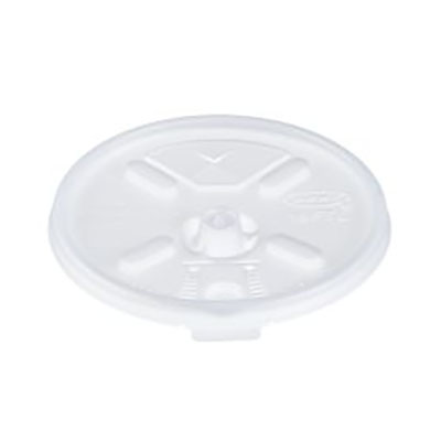 Dart® Lift 'n' Lock Lid with Straw Slot - 3.7in, Translucent