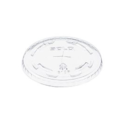 Dart® Straw-Slotted Lid - 3.1in, Clear