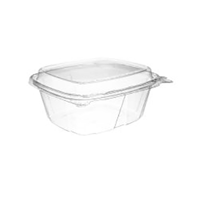 ClearPac SafeSeal™ Tamper-Resistant Container with Hinged Dome Lid - 12oz