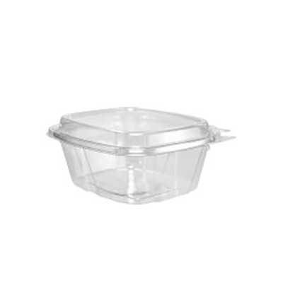 ClearPac® SafeSeal™ Tamper-resistant Container with Hinged Dome Lid - 16oz