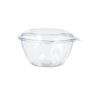 Solo® SafeSeal™ Tamper-Resistant, Tamper-Evident Bowls with Lid, 32 oz, 150 containers