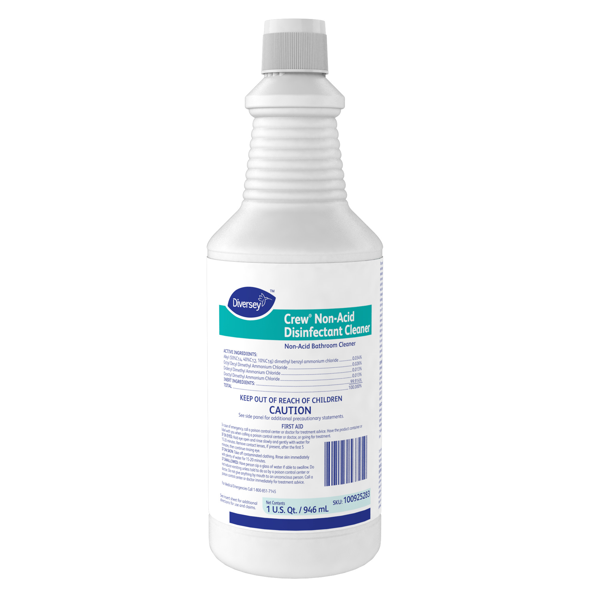 Crew Non-Acid Disinfectant Cleaner - 32 oz, 12/Case