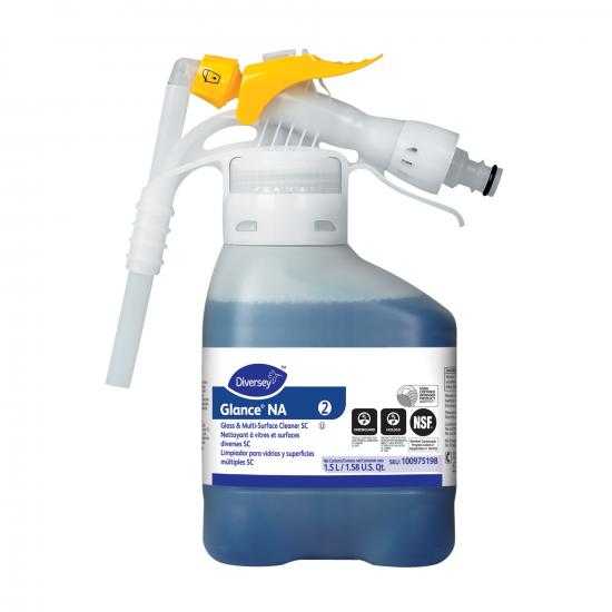 Glance® NA Glass & Multi-Surface Cleaner SC - Blue, 1.5L