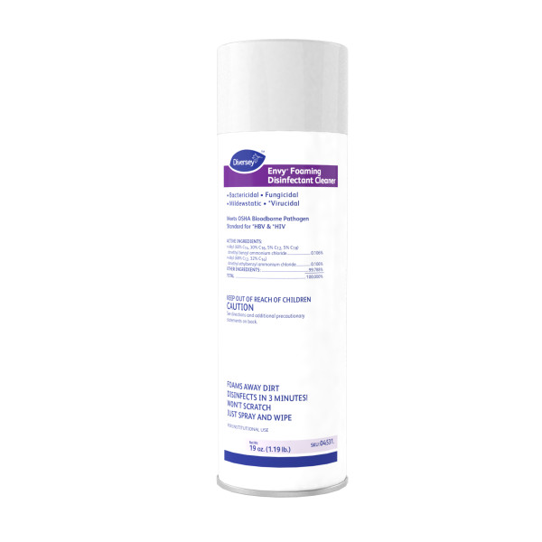 Diversey Envy Foaming Disinfectant Cleaner - 19 oz.