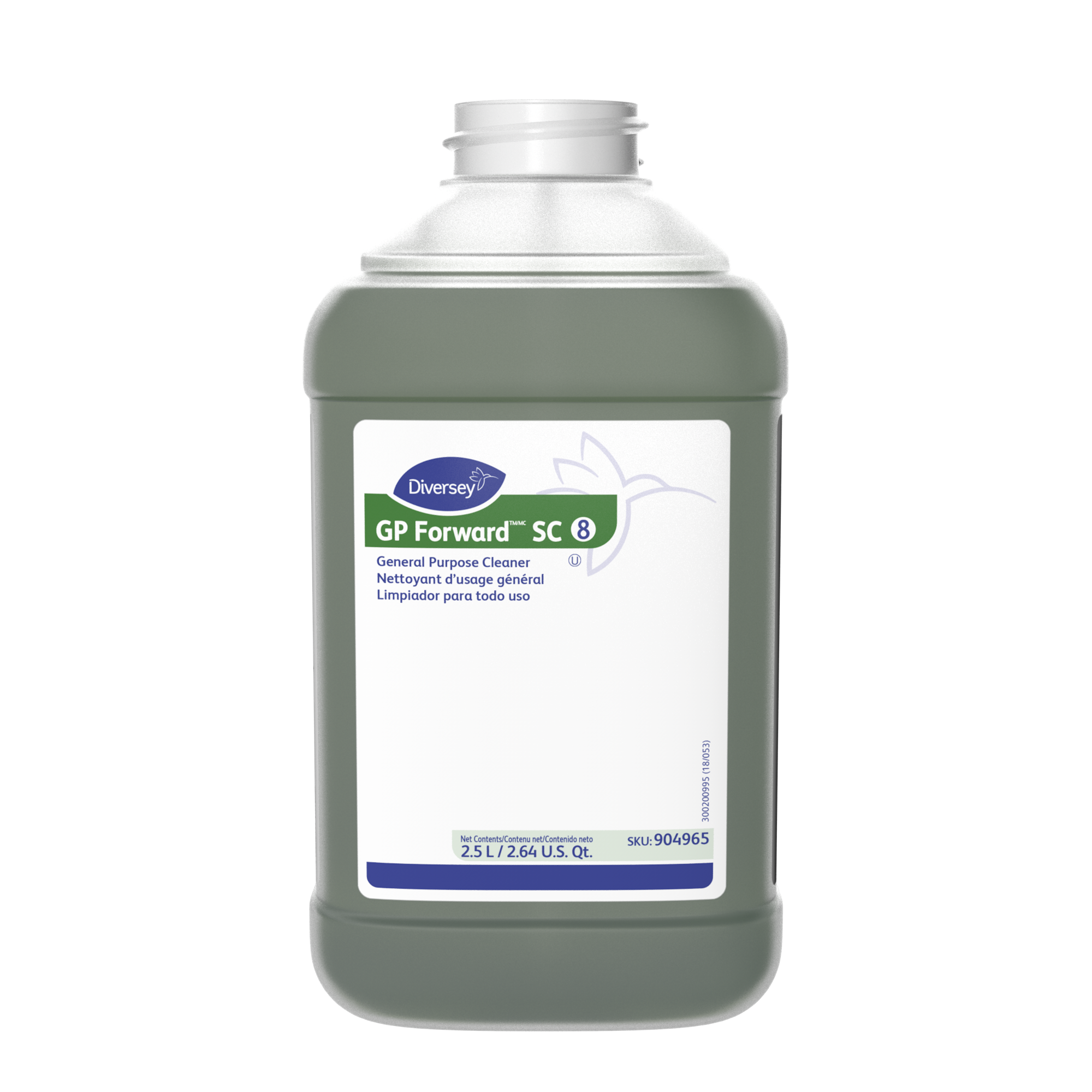 Diversey GP Forward SC General Purpose Cleaner - 2.5 L, 2/Case