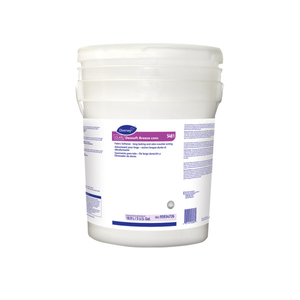 Diversey Clax® Deosoft Breeze Concentrate - 5 Gallon Pail, Auto-dosed