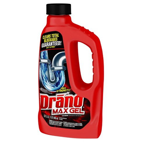 Drano® Max Gel Clog Remover - 32oz, 12/Case