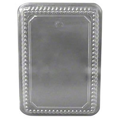 Durable Clear Plastic Dome Lid For 250, 230, 258 Oblong Foil take-Out Pans