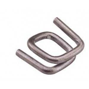 Phosphate Coated Wire Buckle for Bonded and Woven Cord Strap - 1/2", 1000/Case