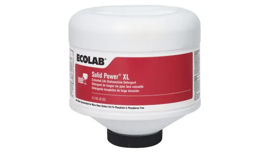 Ecolab Solid Power™ XL Detergent 9lb 2/case