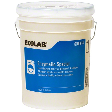 Ecolab® Enzymatic Special Liquid Laundry Detergent - 5 Gallon Pail