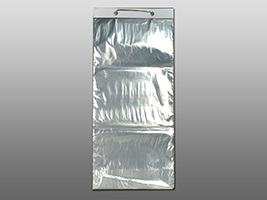 11 " x 14" + 4" Bag + 11/2" LP 1mil Low Density Gusset Bag on Wicket Dispenser 1000/case