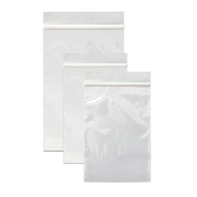 Reclosable Zip Top Poly Bag, 13in x 18in, 2Mil