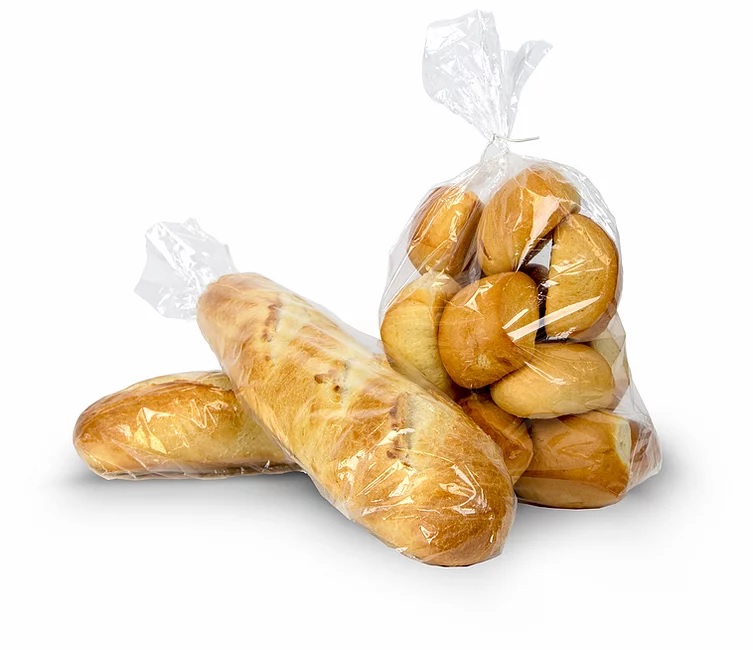 Fantapak PPLE Bread Bag - 5.5in x 4.75in x 16in, Flat