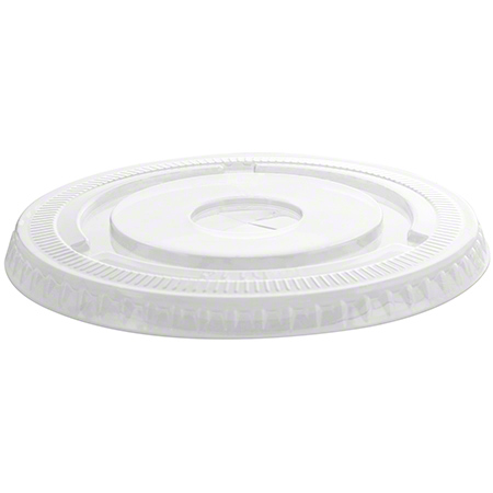 98mm PET Flat Lid With Straw Slot 1000/case