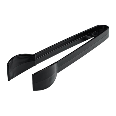 Platter Pleasers™ Serving Tongs - 7in, Black