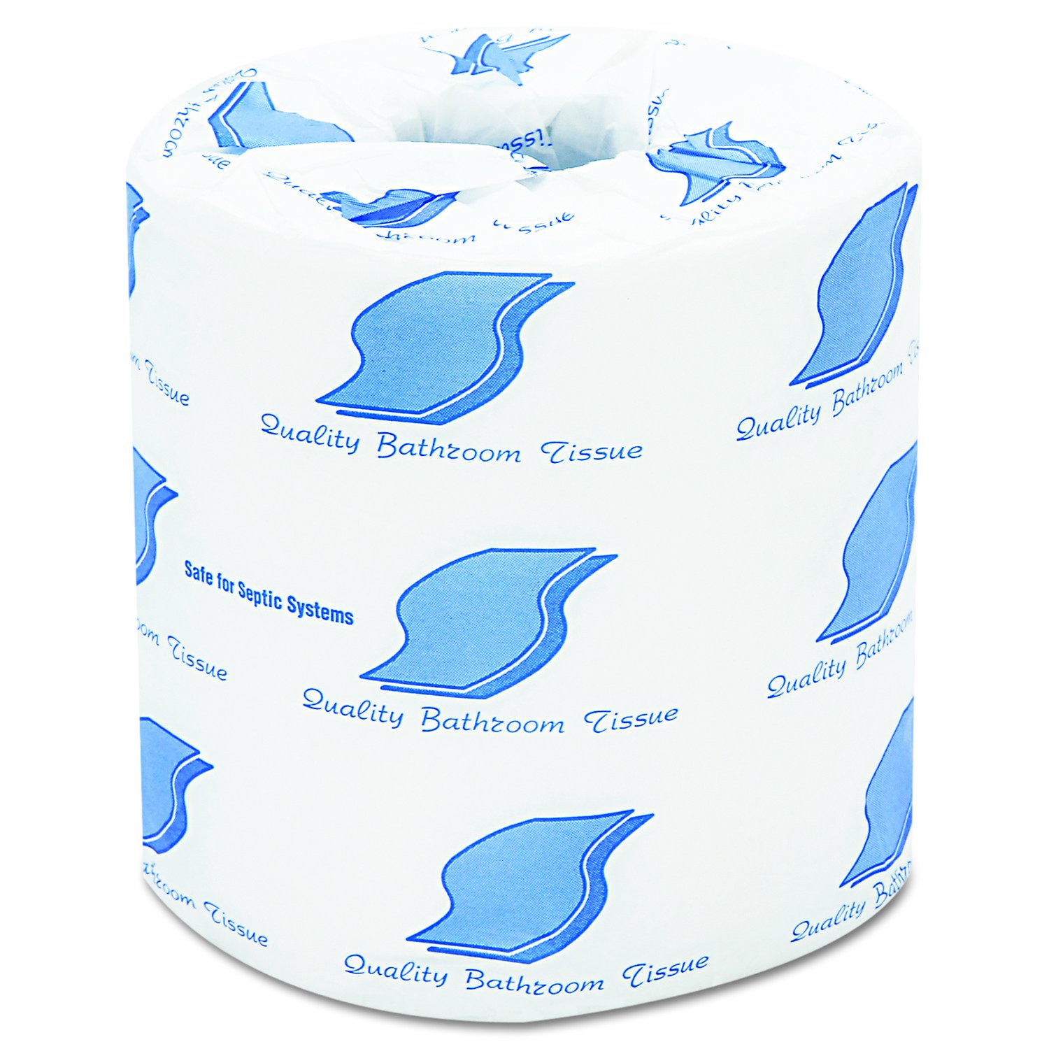 GEN Standard 2-Ply White Toilet Paper Rolls GEN800 96 rolls/case