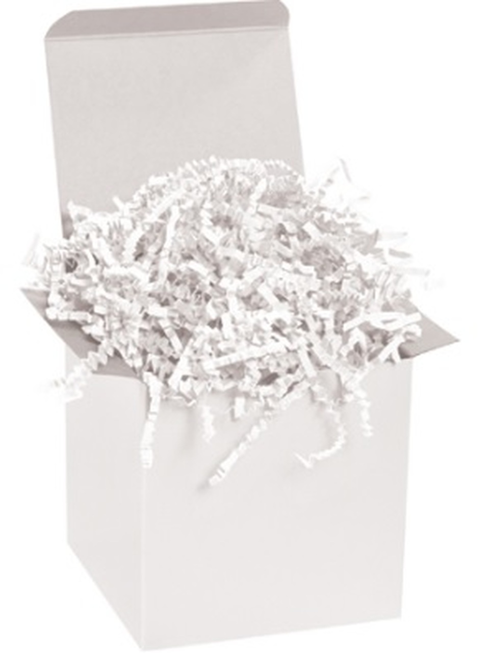 40 lb. White Crinkle Paper